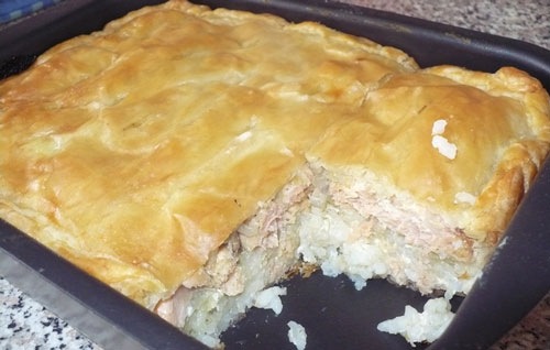 Рыбный пирог