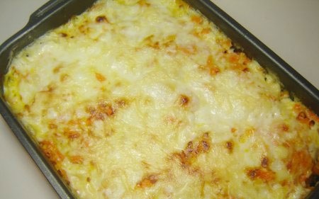 Рыба запеченная с сыром