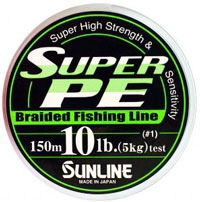 Sunline Super PE - плетеная леска для спиннинга
